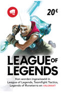 Gift Card League of Legends 20 EUR (BE) product image